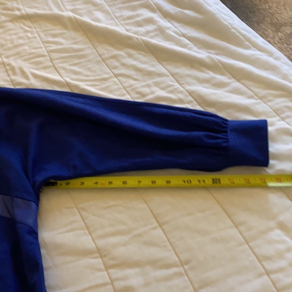 Anna of California blue pants suit with jacket and pants - Picture 12 of 16